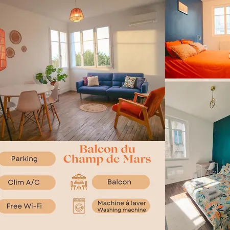 Balcon Du Champ De Mars - #Air Conditioner #Clim Angoulême Exterior foto